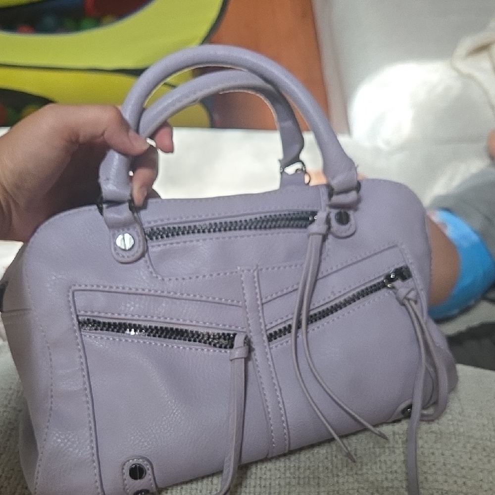 Carlos by Carlos Santana Light Purple Satchel